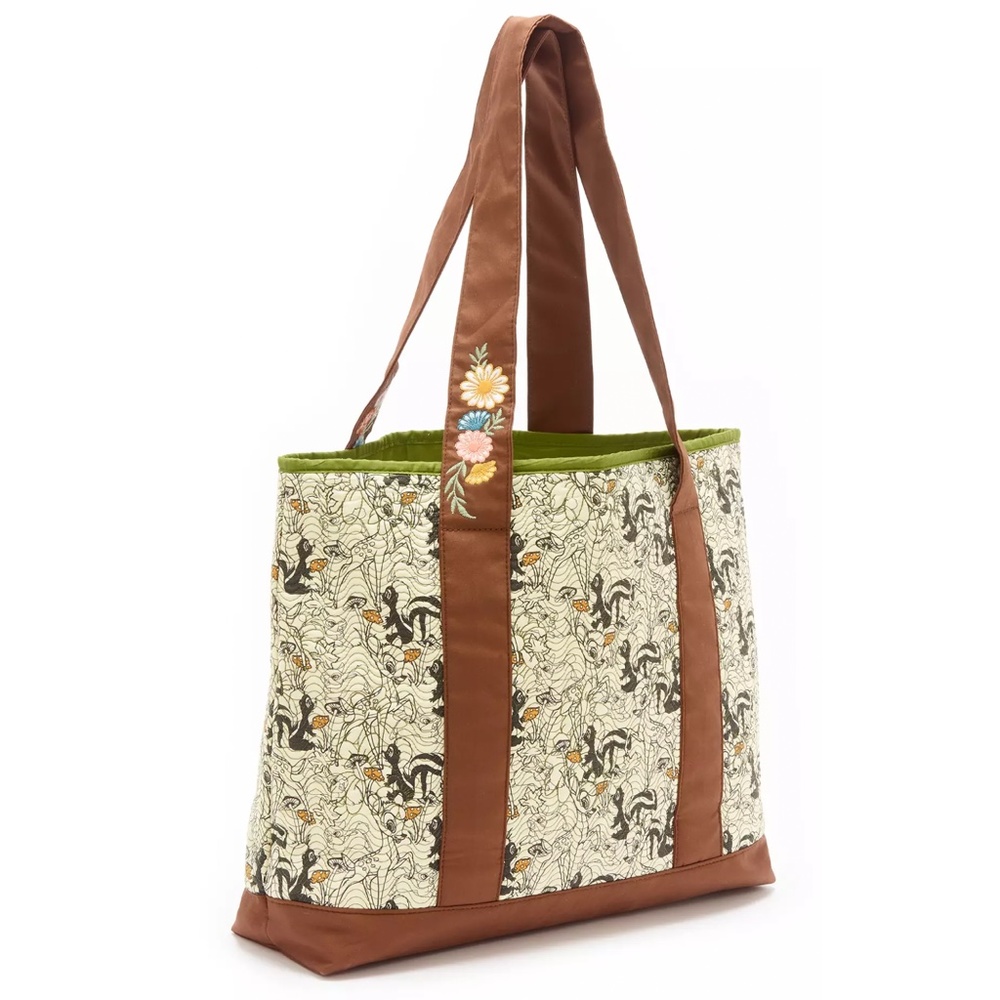 Disney Parks Bambi Comfy and Cozy Quilted Tote Bag - NEW - Picture 2 of 4